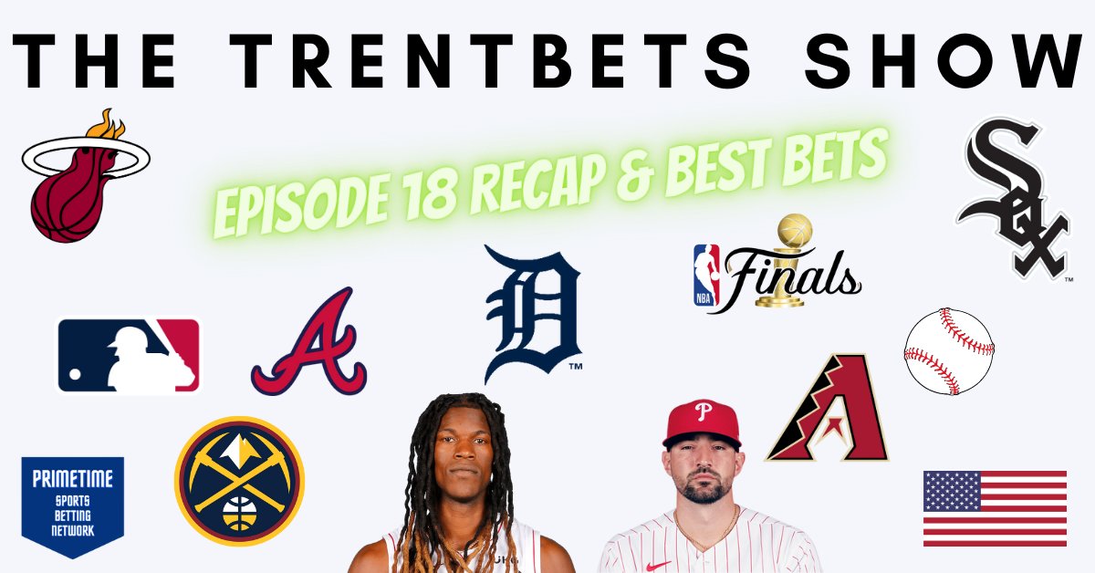 PrimetimeSBN's tweet photo. Huge sports Sunday today! Check out the #TrentbetsShow below and get in on our #BestBets!! 

APPLE: https://t.co/ONG47Y1wFD
SPOTIFY: https://t.co/dGvWp2X38N
YOUTUBE: https://t.co/nsI30awEOQ
WRITTEN: https://t.co/zWibU7lBOH
#GamblingTwitter #MLB #NBAFinals #Podcast https://t.co/gLPBn0a7od