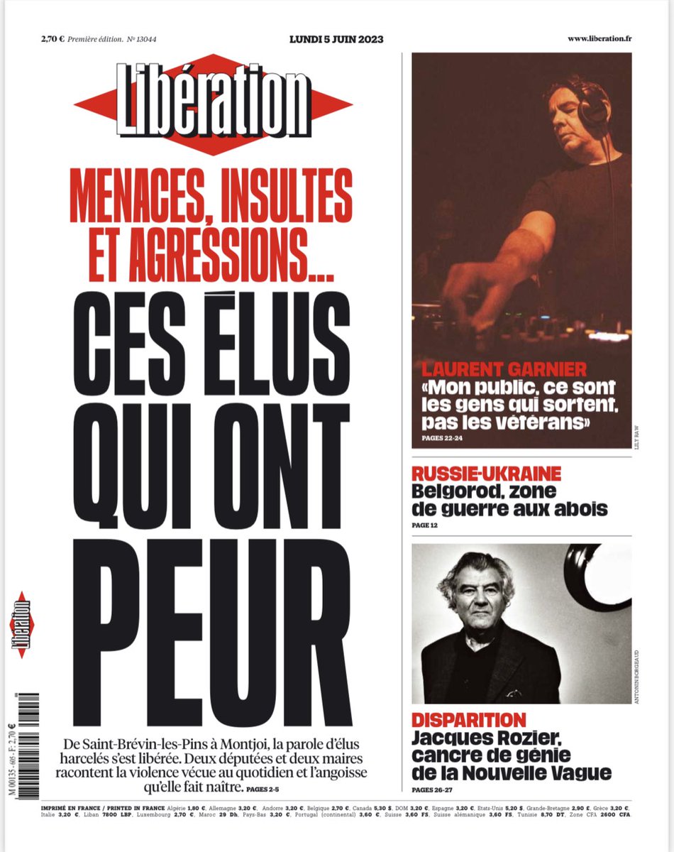 Demain, @libe #JacquesRozier #laurentgarnier