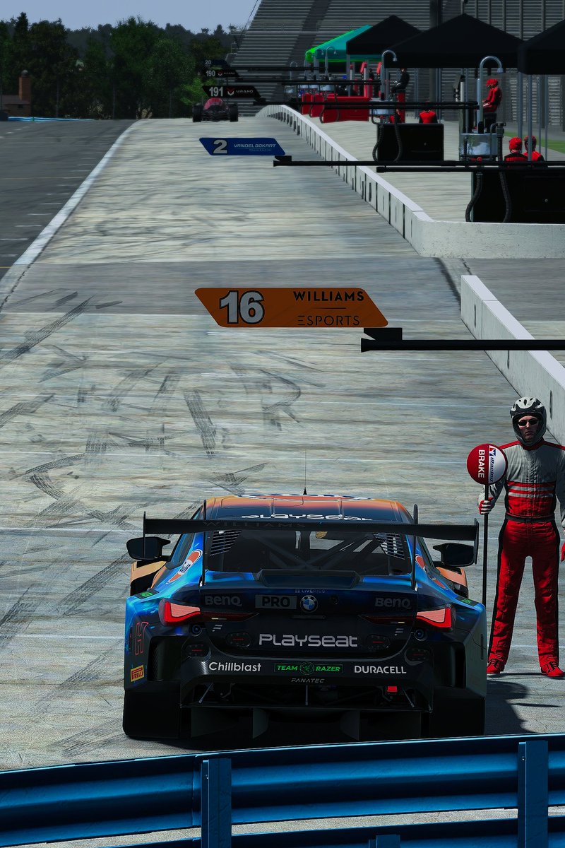 It's hard not to use the word disappointed to sum up how we're feeling after that one. Pace was fine relative to the leaders but after some incidents before I jumped in there wasn't much out to push for. We'll take that and make sure it's the lowest point this year on to the next