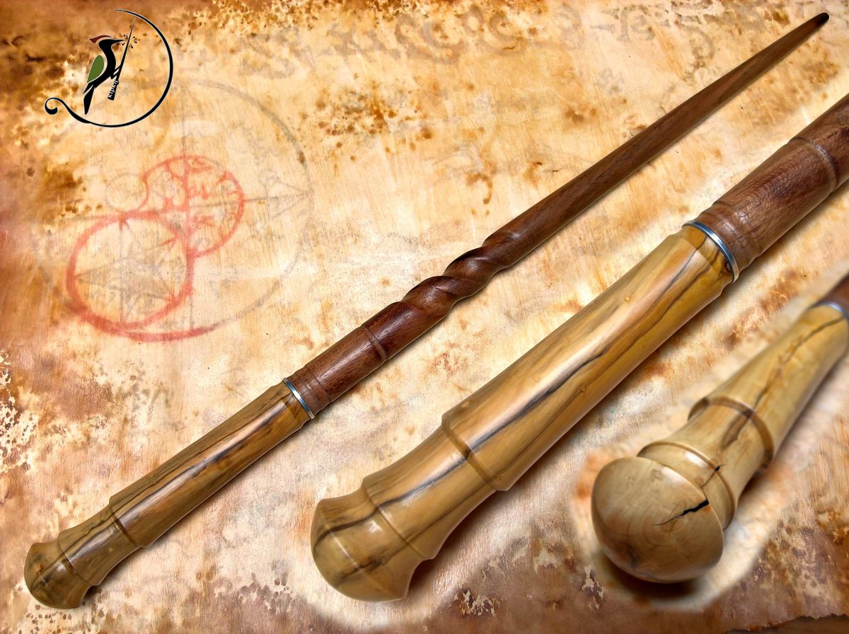crazywoodworm85's tweet image. WOODEN MAGIC WAND
#boxwood and #walnut wood etsy.com/shop/Bacchette…

#wicca #wiccan #witch #strega #witchcraft #magic #magicwand #wizard #cosplay #baguettemagique #zauberstab #varitamagica #bacchettamagica #witchcraft #HarryPotter #wizard #Hogwarts #woodworking