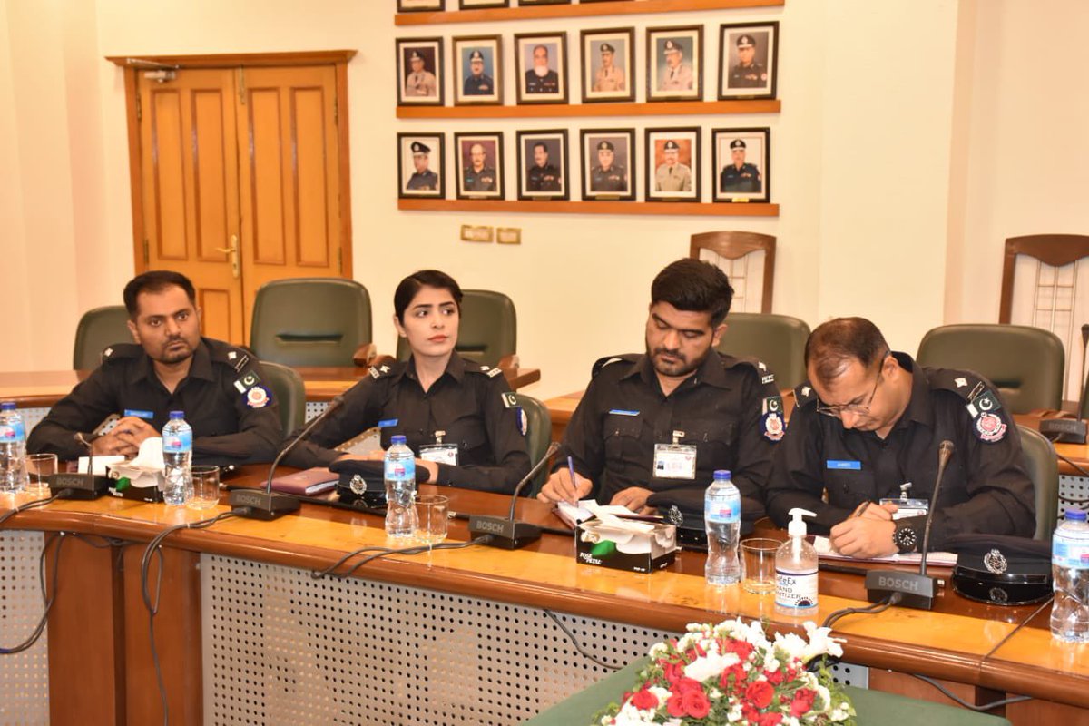 Call on worthy IGP Punjab. 

~Country Study Tour Punjab! #CST 
#DSPs #SindhPolice