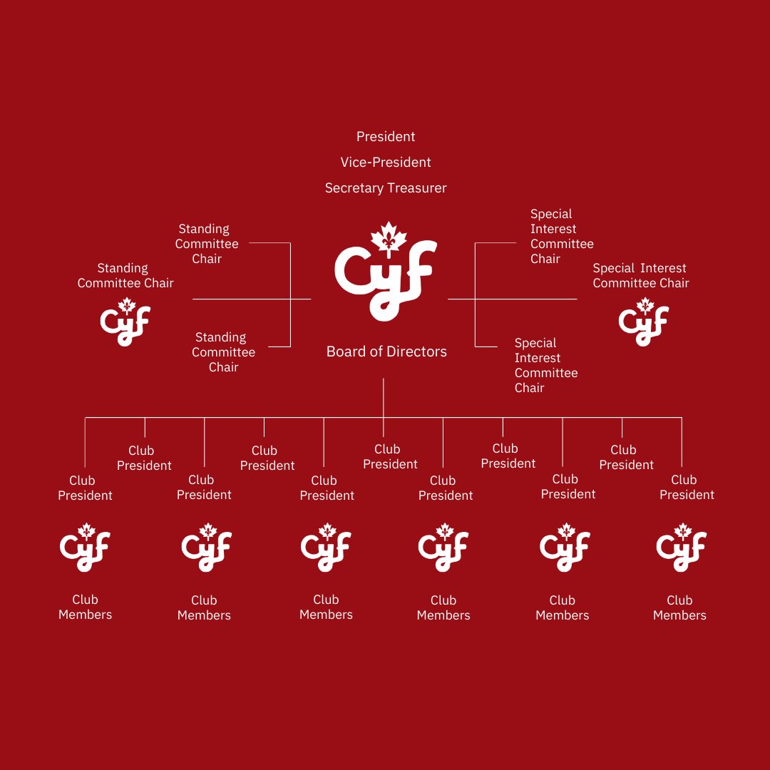 Establishing the organizational structure is a key first step for any new organization. Click the link &amp; swipe the photos to take a look at the set up of Canadian Youth for French: instagram.com/p/CtFCmoWvN7O/ #youthforfrench #learnfrench