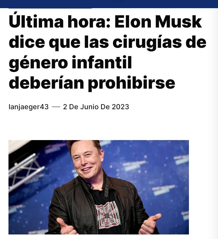 Sondeo Tuitero 

Está de acuerdo con Elon Musk?

SÍ: 🔄
NO: ❤️
