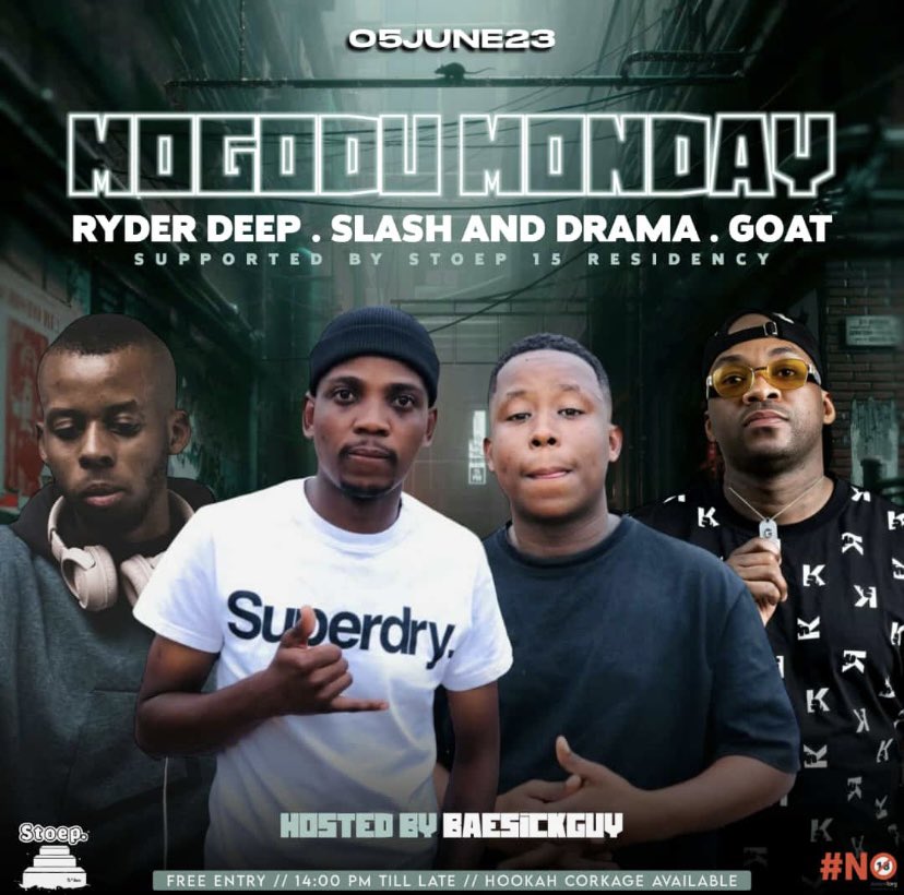 STOEP15 Mogodu Monday 🍾🍾🍾