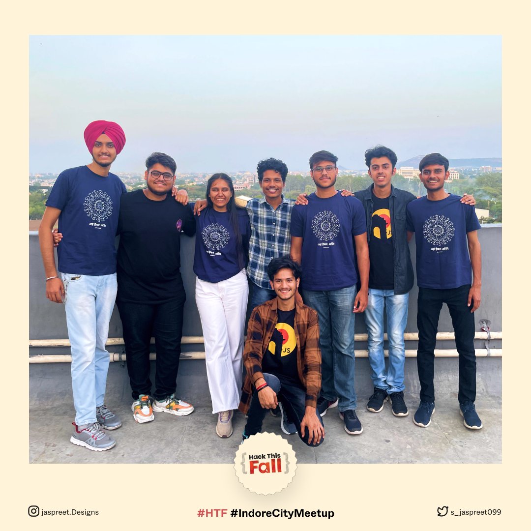 jaspreetdesign_'s tweet image. Team @hekorscommunity at @hackthisfall Meetup

In frame: @atharvagadkari5 @sneha_farkya @wh0sumit @devnishant10 @ayushsoni1010 @yashsehgaldev @GoyalMonesh 

@Ishan237 missed you

#HackThisFall #HTFIndore #HTF #HTFMeetup