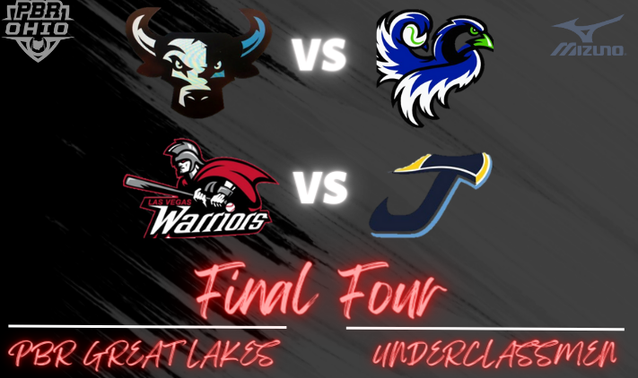 Prep Baseball Ohio Scouting Coverage (@prepbaseohscout) on Twitter photo 🏆PBR Great Lakes Underclassmen🏆
13U Final 4 is set!
<a href="/CincyDBulls2028/">Cincy Durham Bulls 2028</a> vs <a href="/MudHensNational/">Mud Hens Baseball</a>
D Las Vegas Warriors vs <a href="/INJacksBaseball/">Indiana Jacks</a> -Smock
#pbrglu 🏆PBR Great Lakes Underclassmen🏆
13U Final 4 is set!
<a href="/CincyDBulls2028/">Cincy Durham Bulls 2028</a> vs <a href="/MudHensNational/">Mud Hens Baseball</a>
D Las Vegas Warriors vs <a href="/INJacksBaseball/">Indiana Jacks</a> -Smock
#pbrglu