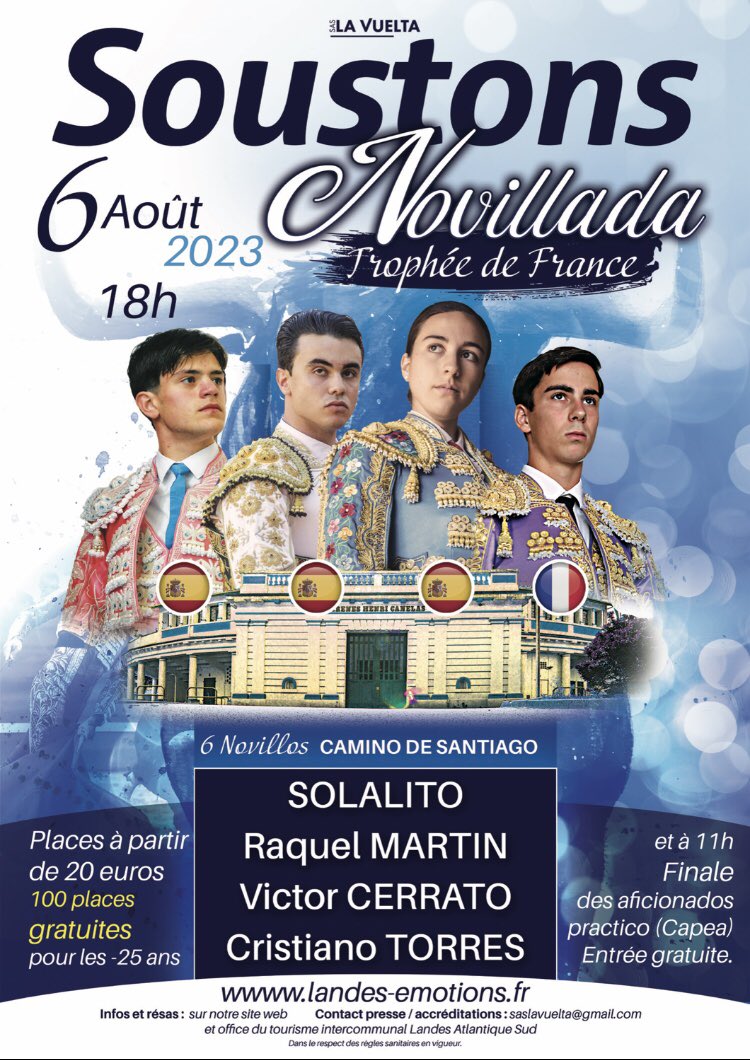 SOUSTONS le 6 août 2023