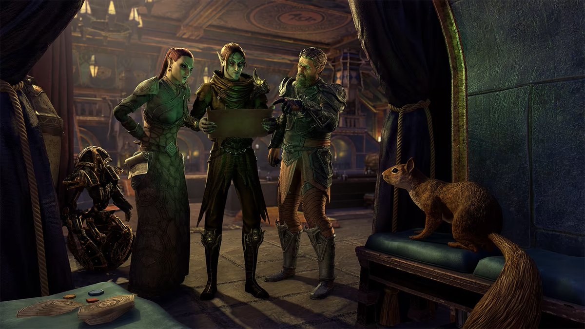 Need somewhere to wait while the ESO PC servers are down tomorrow? Come hang out in the café and we'll sip coffee impatiently together!

I'll be live at 7:00am ET. See you then ☕️

twitch.tv/tatankox