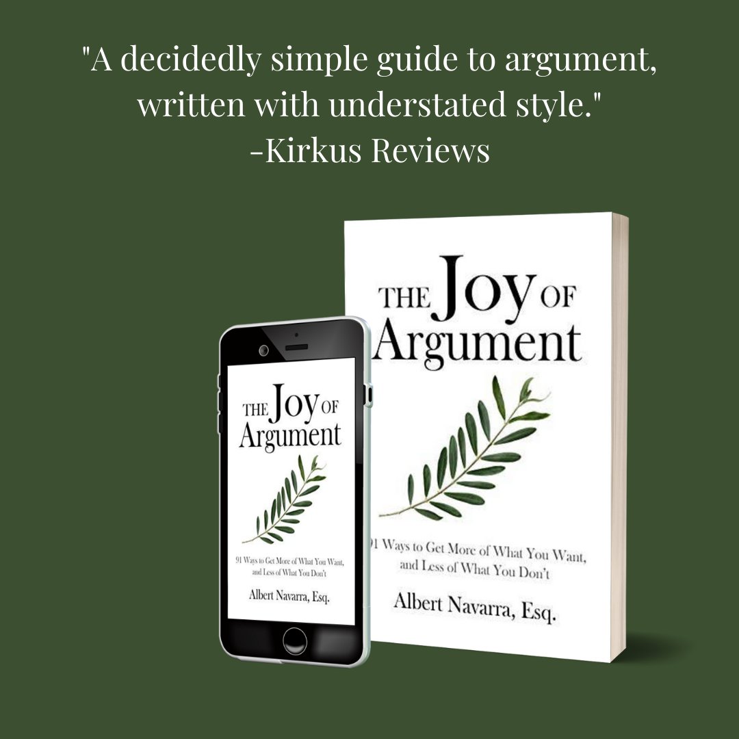 JOA_book's tweet image. #ThankYou to #Kirkus for this #greatreview of The Joy of Argument. Decide for yourself, and #read it now. 
Amazon: amzn.to/3M4PYuK
Barnes &amp;amp; Noble: vist.ly/4ach
#selfhelp #selfimprovement #successbook #getwhatyouwant #goals #readnow #nonfiction #bookrec