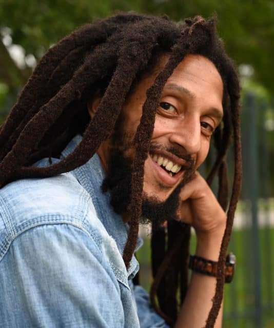 Happy Birthday   Julian Marley and he won\t let you know his age 