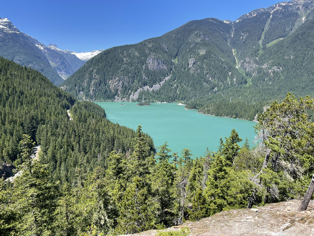 There are some amazing hikes and camping in Washington #diablolake #washington #camping #hiking