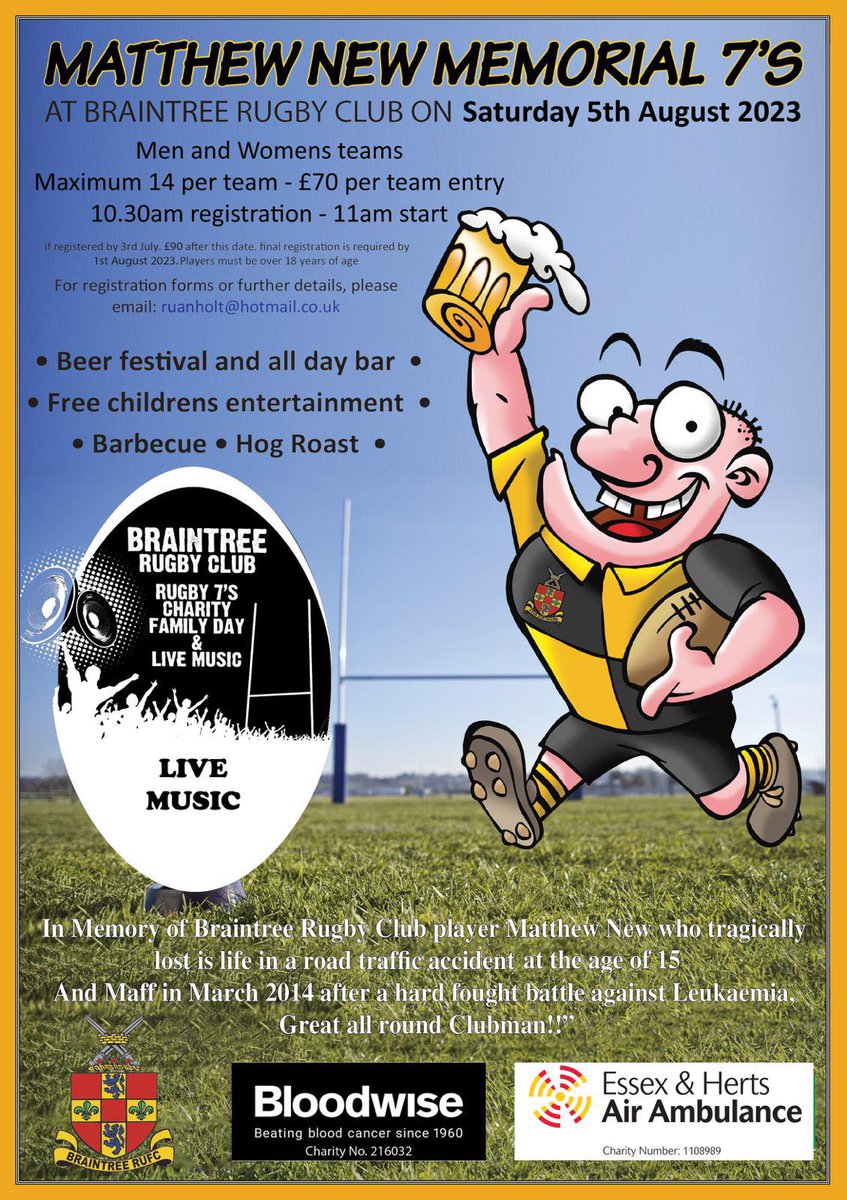 Rugby family - we need more teams! Please spread the word!⚫️🟡🏉