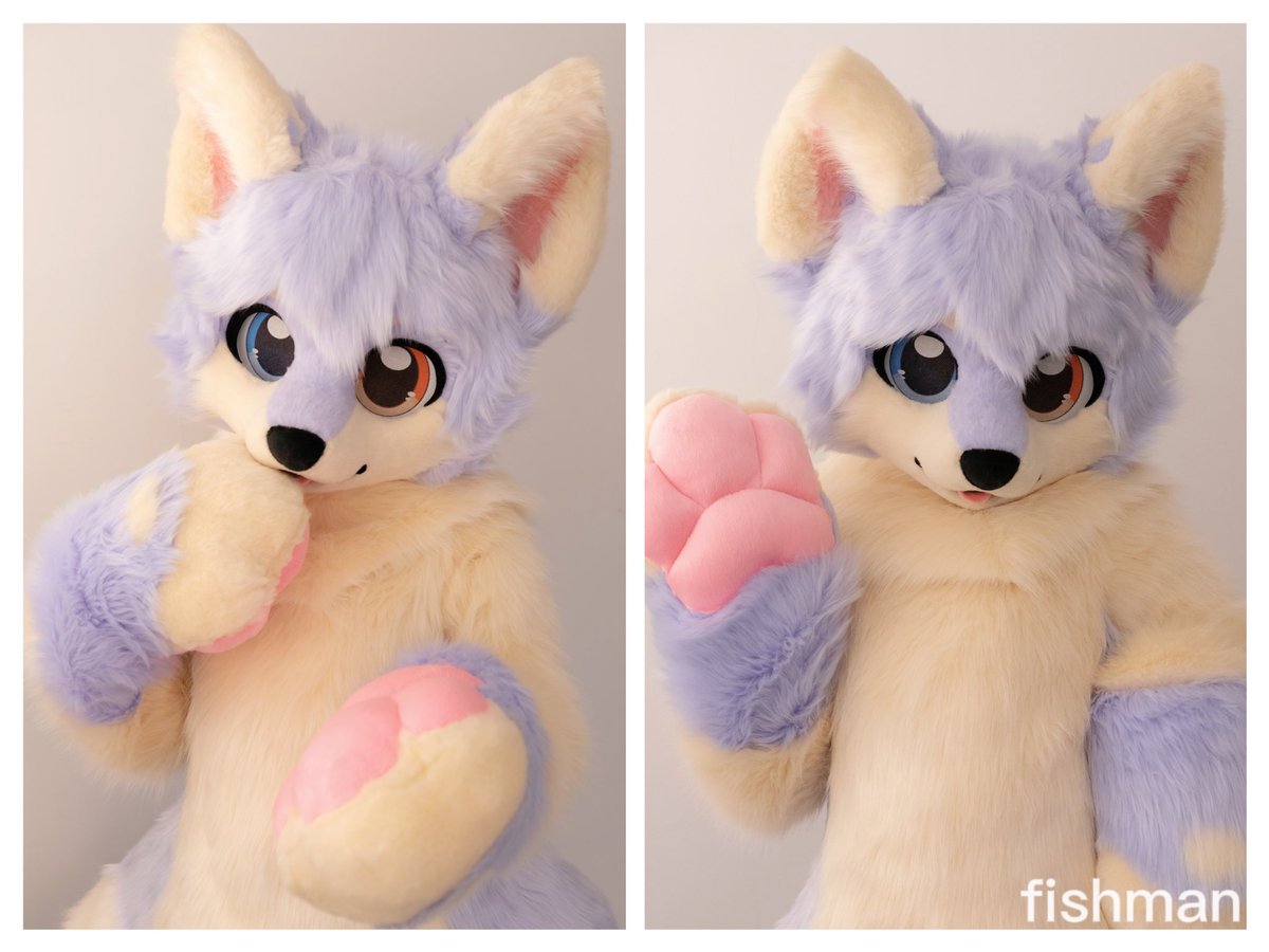 fishmimi_'s tweet image. ② Fullsuit 

💜Commission  finished💛

#Fursuit #pumpkinvogel #plushsuit