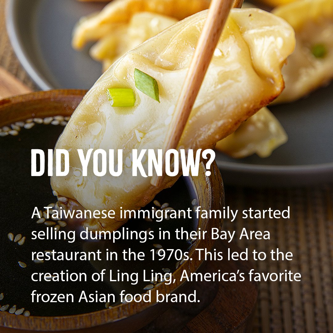 LingLingPanda's tweet photo. Throughout our history, Ling Ling’s recipe for success has been simple! We’re all about authentic ingredients and delicious flavors! 🥟🥢🎉 

Discover our brand's rich history and how we've become a household name in frozen Asian cuisine with the link in our bio! 🎋 https://t.co/g5SwpU5QLX