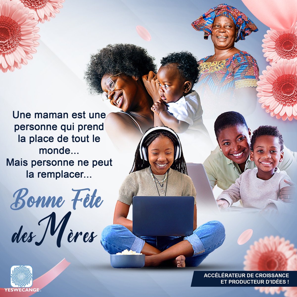 "Tout ce que je suis ou espère être, je le dois à ma mère." - Abraham Lincoln.  

Bonne fête à toutes les mamans que personne ne peut remplacer 🙏