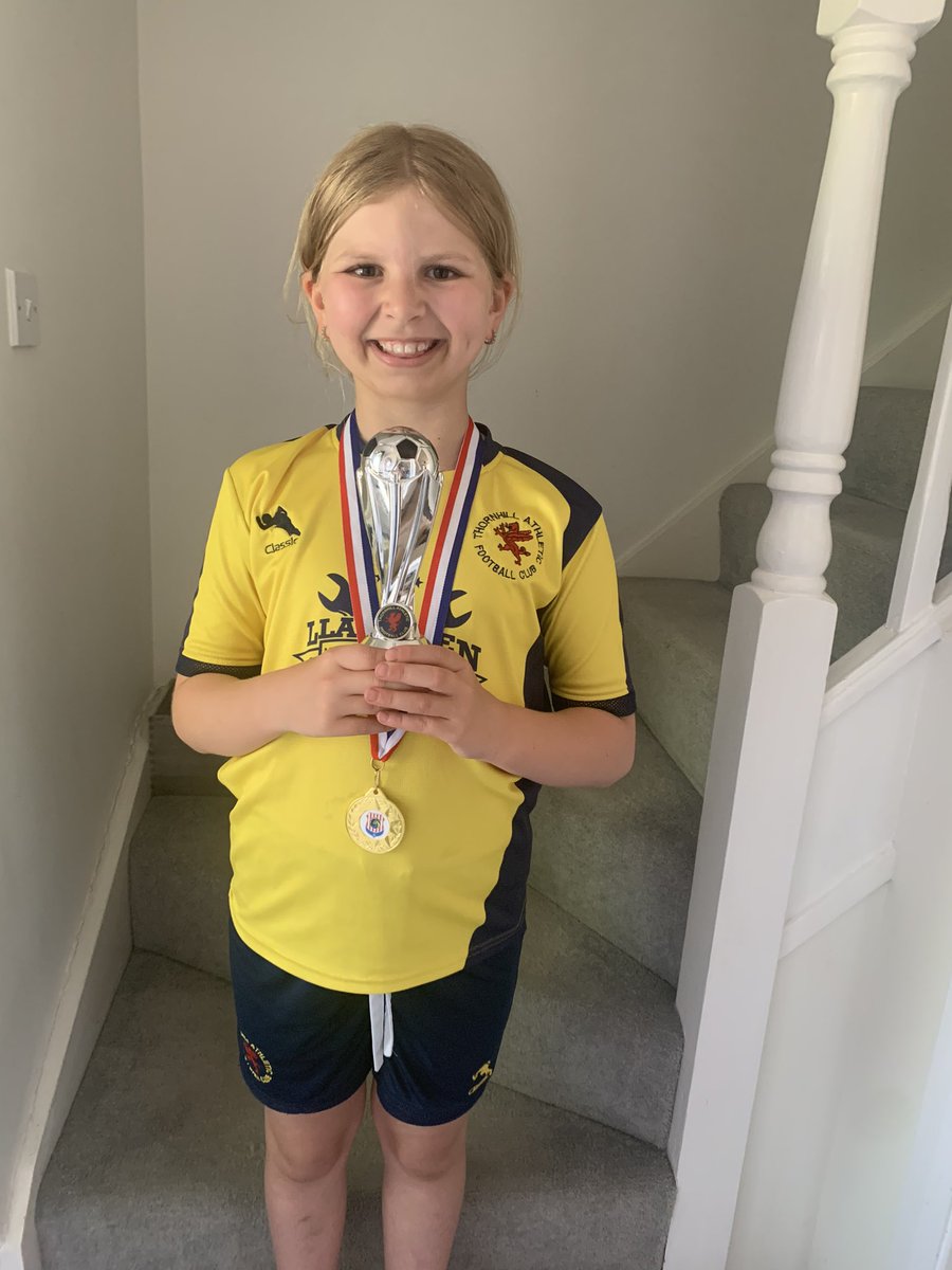 @Year4TPS Player of the tournament this week for Emilia ⭐️⚽️🏅🏆