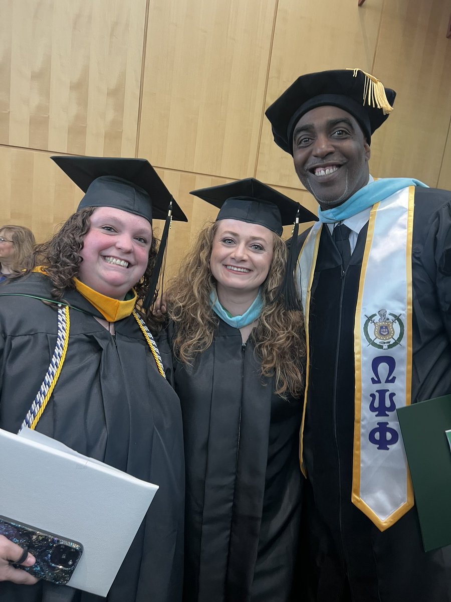 Howard Wildcats graduating from Wilmington University. #NCCVTWORKS. @Supt_Jones @DrMcDermott_AP @senor_mitchell @mjprzy