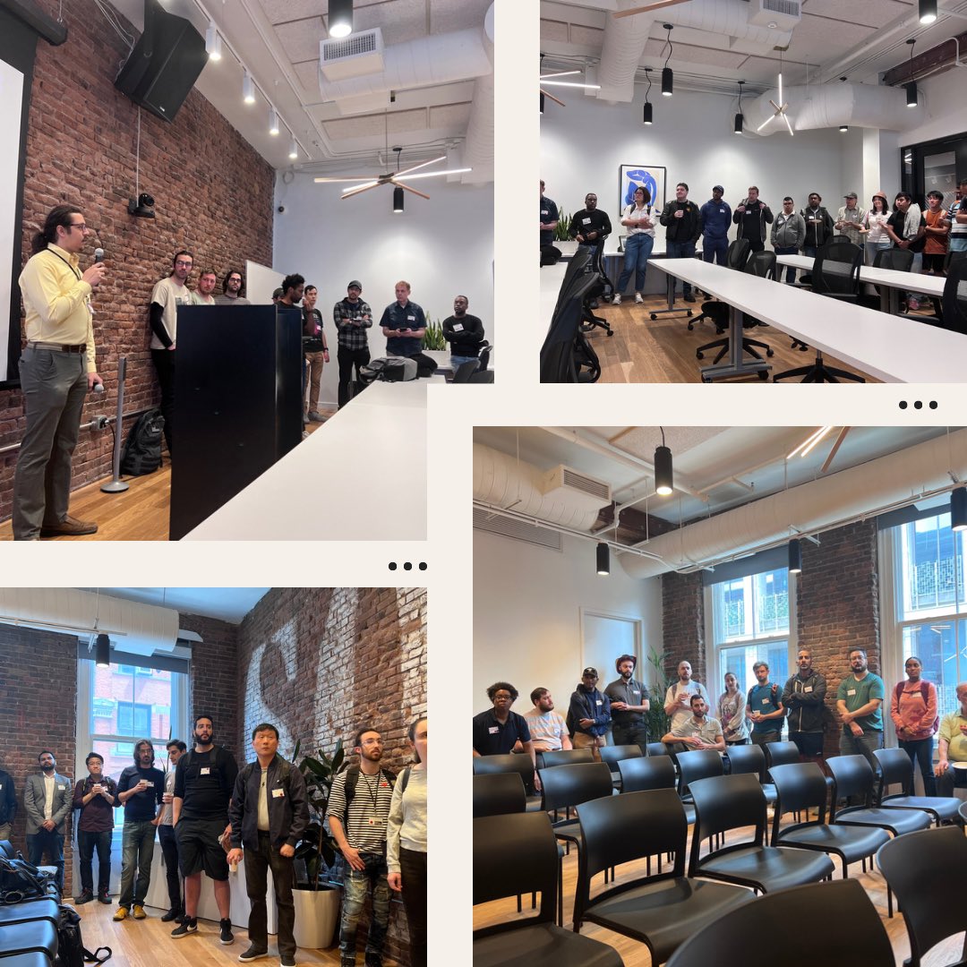 juliafmorgado's tweet image. My face when there’s pizza at NYC Code &amp;amp; Coffee 😋🍕

Thanks for providing it @appwrite!

Also watched a great talk about #awsamplify by @ErikCH 💻