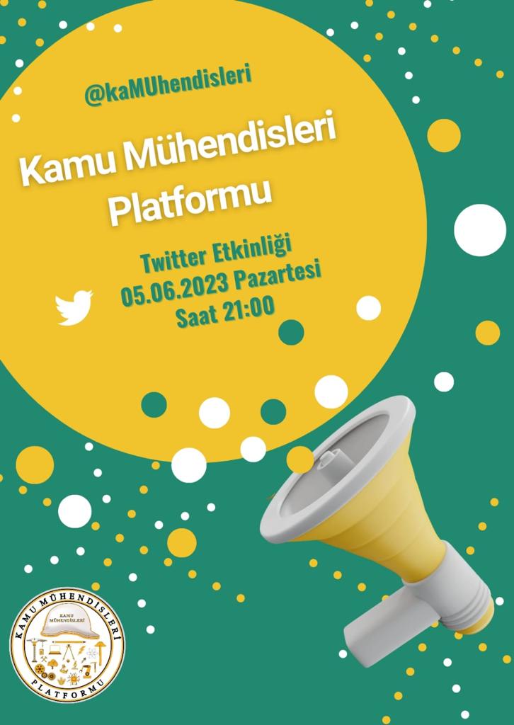 Yarın akşam saat 9da twitter gündemini omuz omuza Kamu Mühendisleri olarak esir alacağımızdan eminim meslektaşlarım.
Şimdiden tweetlerimizi hazırlayıp taslaklara kaydetmeye başlayalım, ben başladım bile.

Yeni #kabine de Kamu Mühendisi tamlamasını duymayan kalmayacak 💪