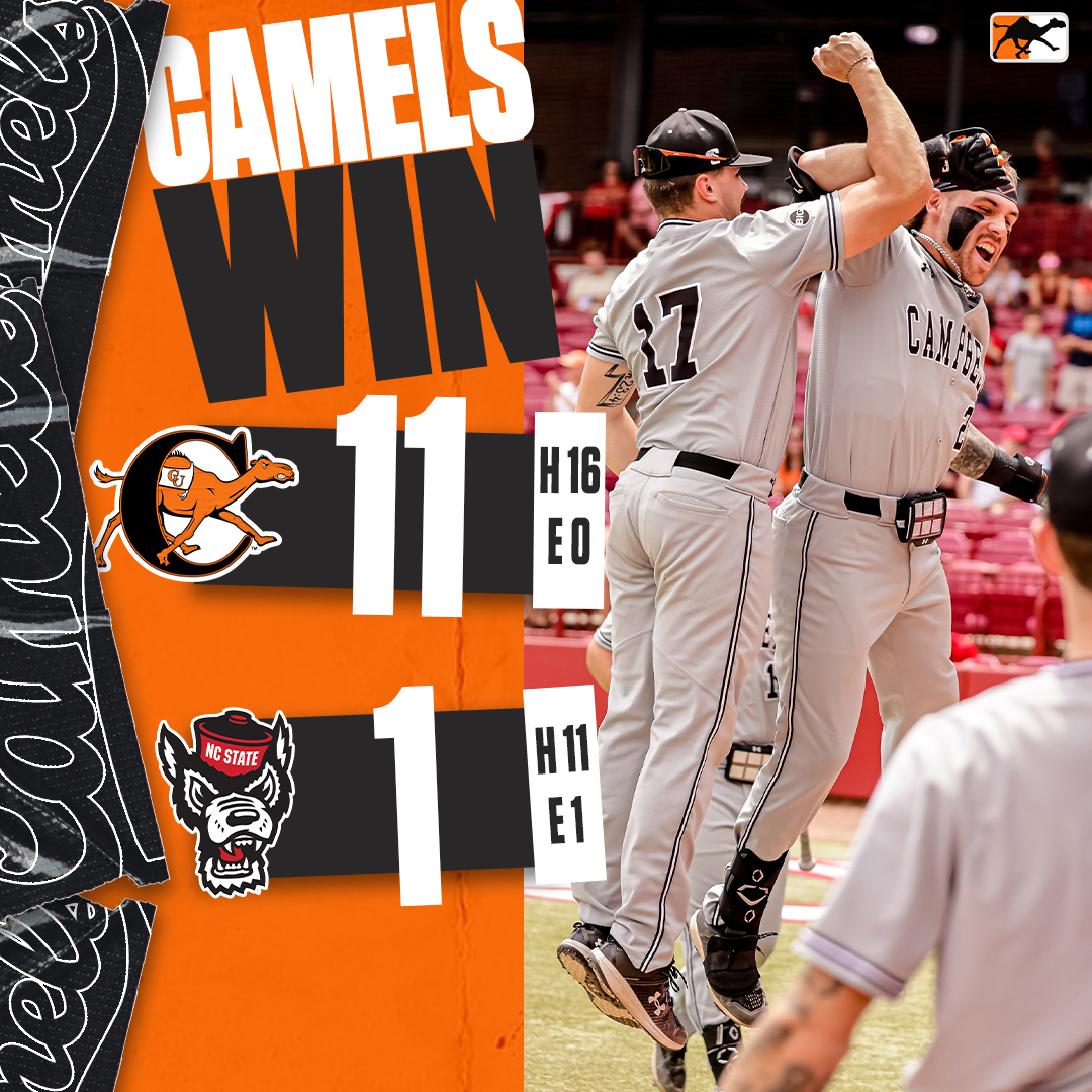 𝘾𝘼𝙈𝙀𝙇𝙎 𝙒𝙄𝙉! 🔥

We'll C-U tonight for the regional final at 6 pm!

#RDH