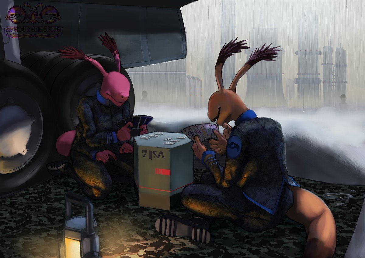 SpeccyChicken's tweet image. Chillin out 🃏