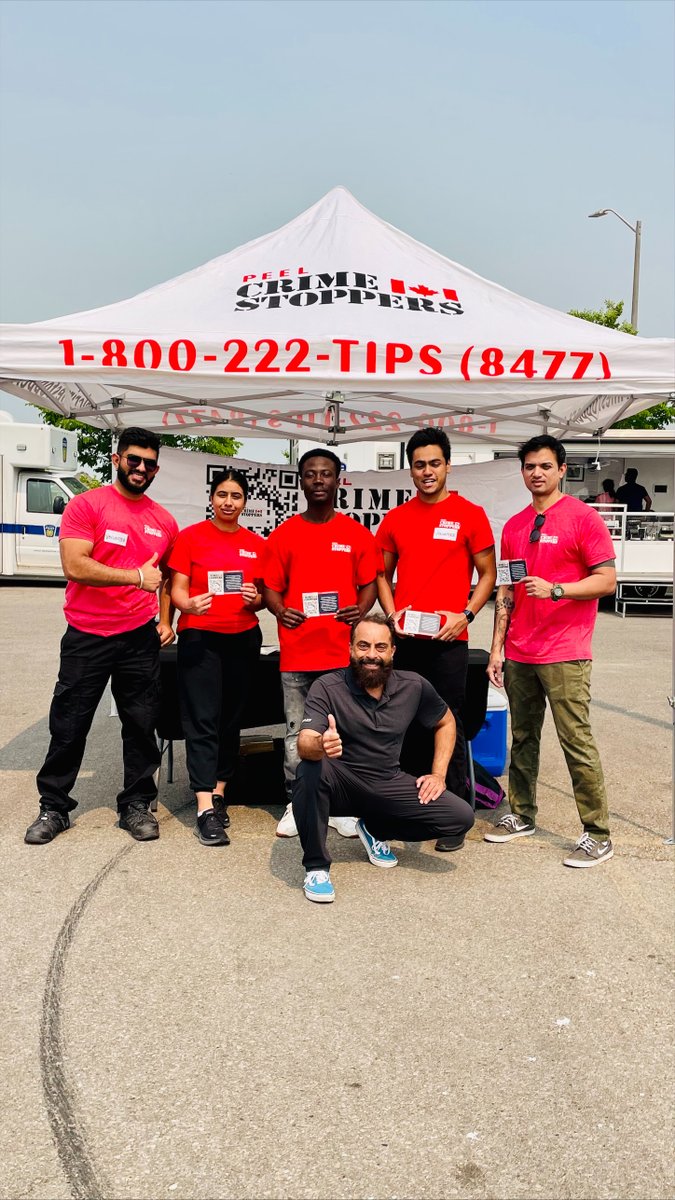 The @PeelCrimeStopp crew was volunteering this weekend at the Peel Regional Police Fun Day + Mississauga Central Lions Farmer Market. 
@PeelPolice @LionsFarmersMkt 

#SayItHere #StandUpStandTogether #SaferTogether #StrongerTogether