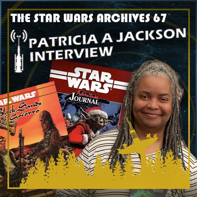 SWArchivesPod's tweet image. New episode, and this one’s a doozy! Queen of the Star Wars short story, Patricia A. Jackson @Treistan joined us for one hell of a conversation! You don’t wanna miss this one…

open.spotify.com/episode/6grMzX…