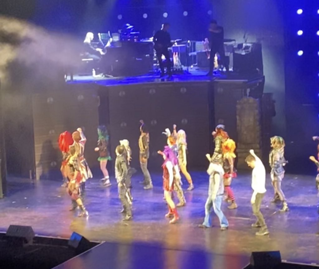 Today I conducted We Will Rock You at the London Coliseum and it was one of the most surreal and incredible moments of my life. 🤘🏻🤯