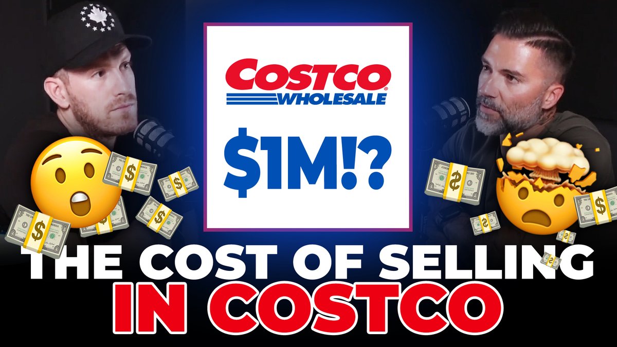 dancrosbyceo's tweet photo. NEW VIDEO!

Almost $1M to sell at COSTCO?!

https://t.co/npZFWW2Tg0

Dan and Clark discuss the cost of selling Canadian Protein in Costco and the hurdles they've had to jump through to get to this point.

#business #ecommerce #CanadianProtein #Costco #costcocanada https://t.co/6meEUkw7vR