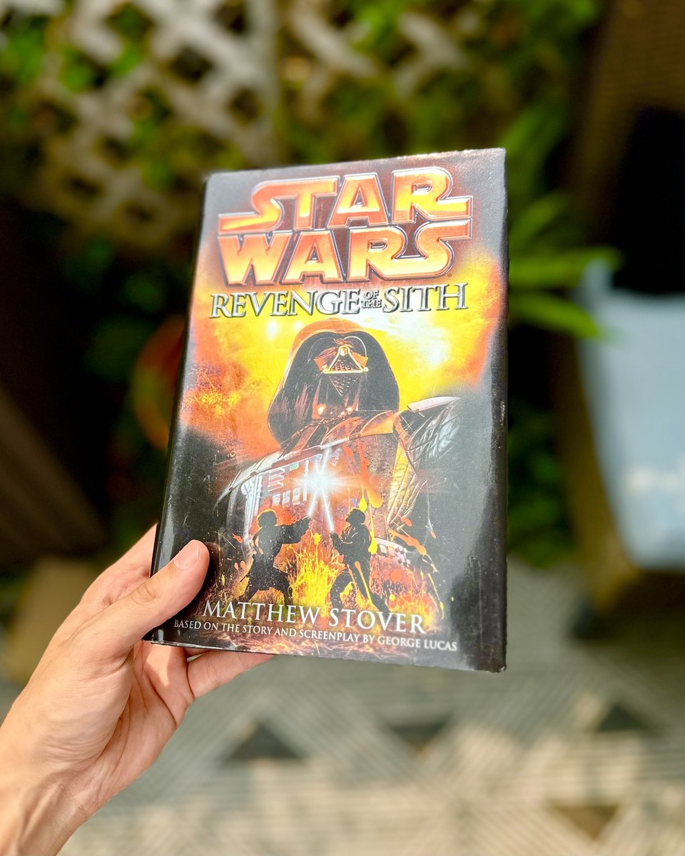 Just finished the book, and I can honestly say, it’s better than the movie. 
#starwars #revengeofthesith