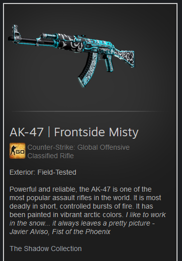GumboGamble's tweet photo. 🎁AK-47 | Frontside Misty FT | Skin Giveaway!
✅ Follow me  
✅ Like + RT  
✅ Like my video (show proof) - https://t.co/bKgu94LAS1

Rolling in 7 days! Good luck! ❤️#CSGOGiveaway #CSGO #csgoskins https://t.co/Dy9tUHU8XE