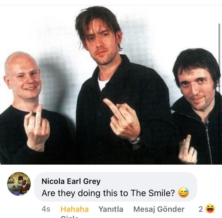 Radiohead Club on Twitter "😂"