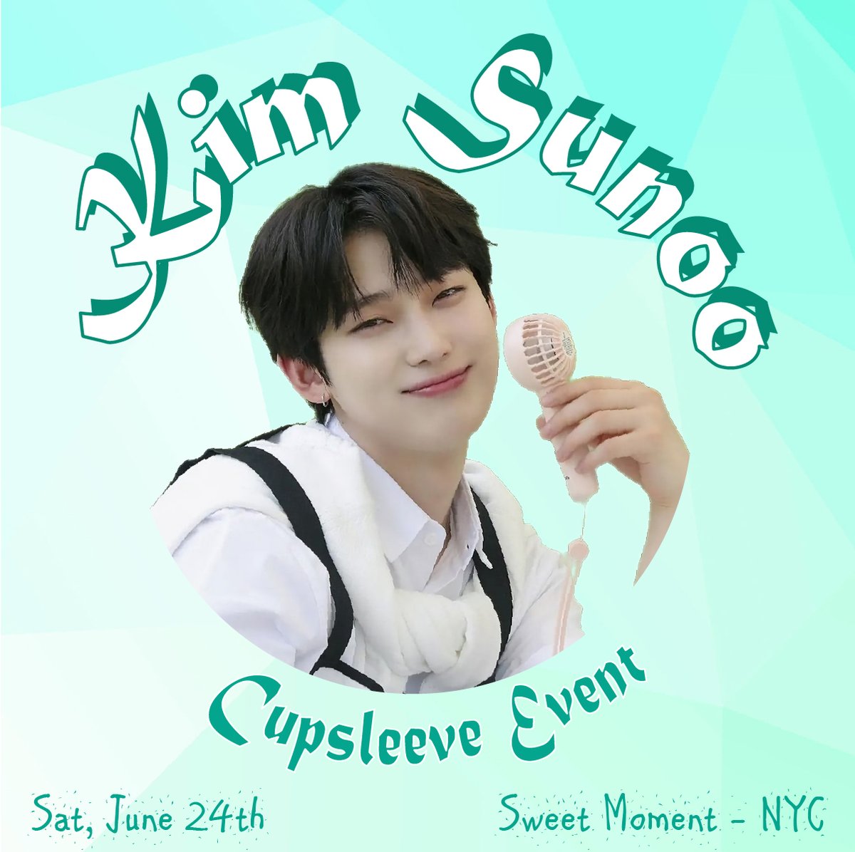 enhypennewyork's tweet photo. ˚ʚ🦊ɞ˚ SUNOO's CUPSLEEVE EVENT ˚ʚ🦊ɞ˚
🌹Wild Rose Deep Secret🌹
🗓 Sat, June 24th / 11am -6pm
📍Sweet Moment - 106 Mott St New York, NY
See you soon #Engenes

#떤자님_만날수있는_날_D23 #선우 #ENGENECITY #EN_FATE #EN_FATE_NEWARK
@ENHYPEN_members
@ENHYPEN
@Team_Sunoo
@kimsunoodaily https://t.co/fP4RzC7mKr
