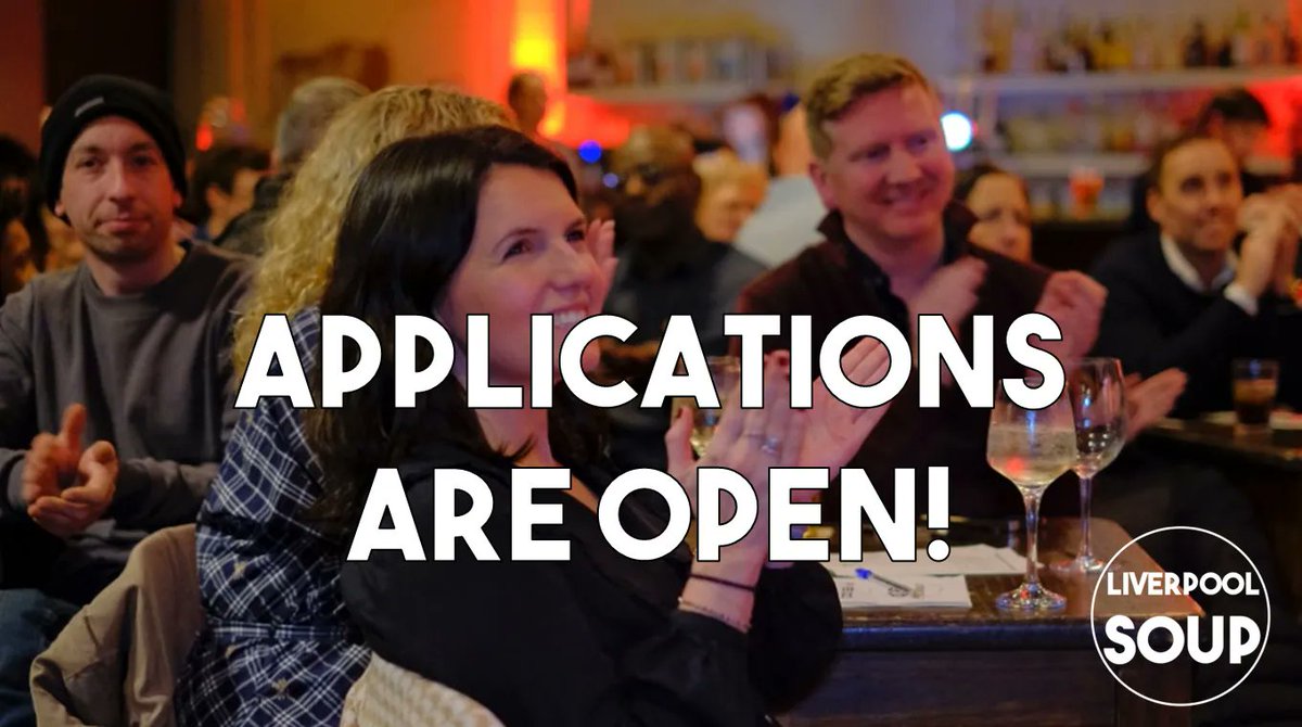 Liverpool SOUP on Twitter "You can now apply to pitch at the next 