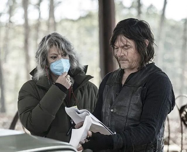 was the mask for covid or for daryl ? we’ll never know