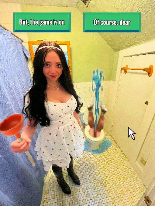 Molly Moon 🌙 - Honey, can you help me unclog the toilet? https://t.co/vzdGZC1iXy