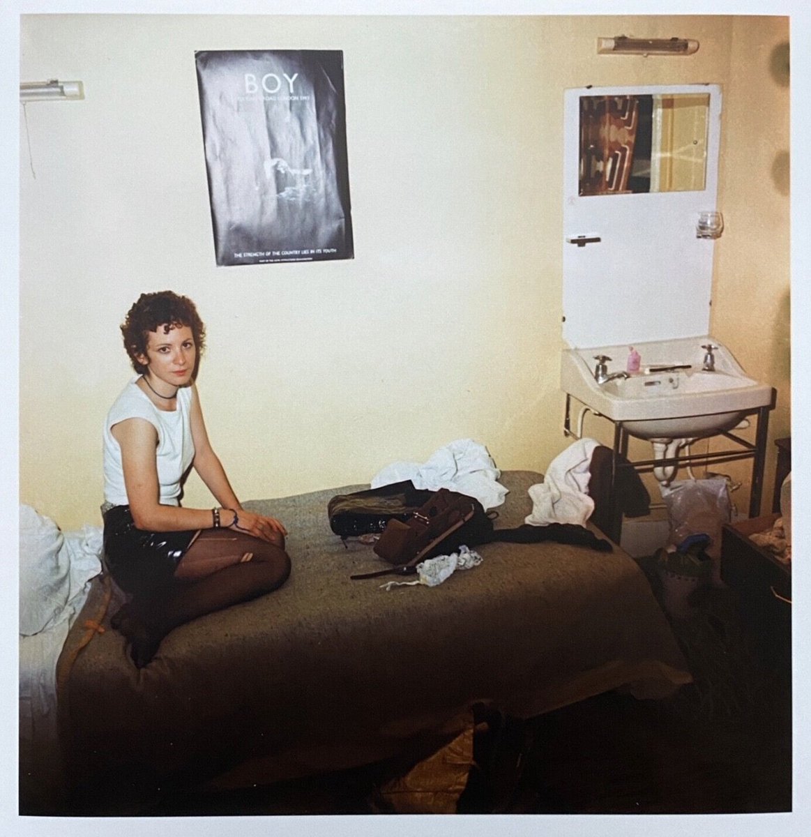 Nan as a Punk, London (1978) | Nan Goldin (@The3ndA)