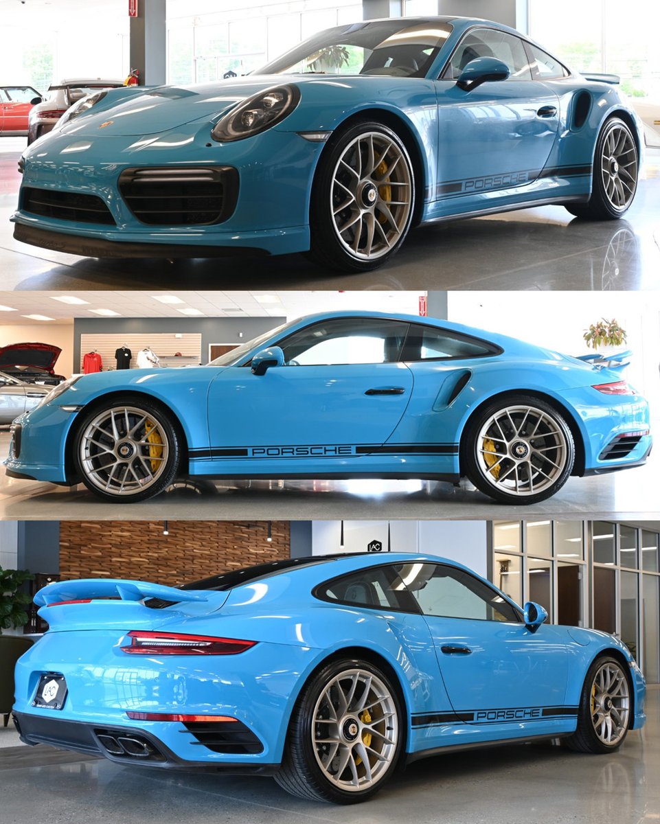 2018 Porsche 911 Turbo S | Price: $168,500
-
For More Info: bit.ly/43ioiJT