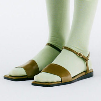 tibi's tweet image. The Pontdexter Sandal.