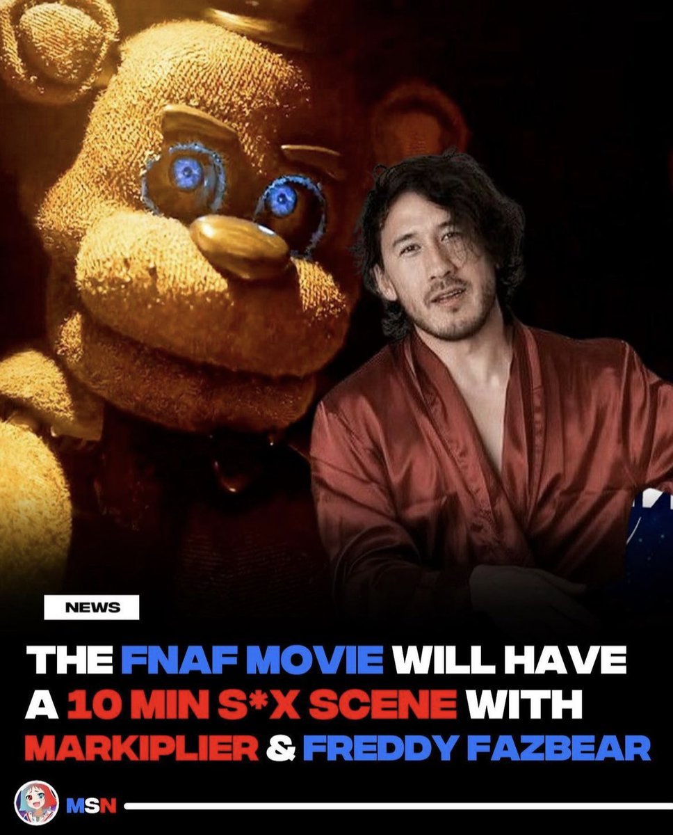 GUYS?! LOOK AT THIS NEW FNAF MOVIE NEWS