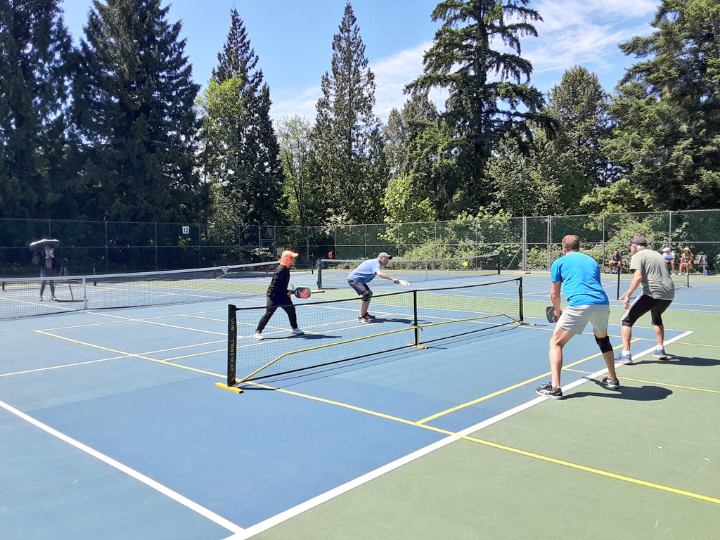 Two tournaments at the #Burnaby Tennis Club this week. 100 juniors are competing in the Burnaby J30 @TennisCanada and @ITFTennis world tour event until June 10. The Club is also hosting the Burnaby Cup, part of the @PickleballCA Series. #burnabythesportcity @SportBurnaby