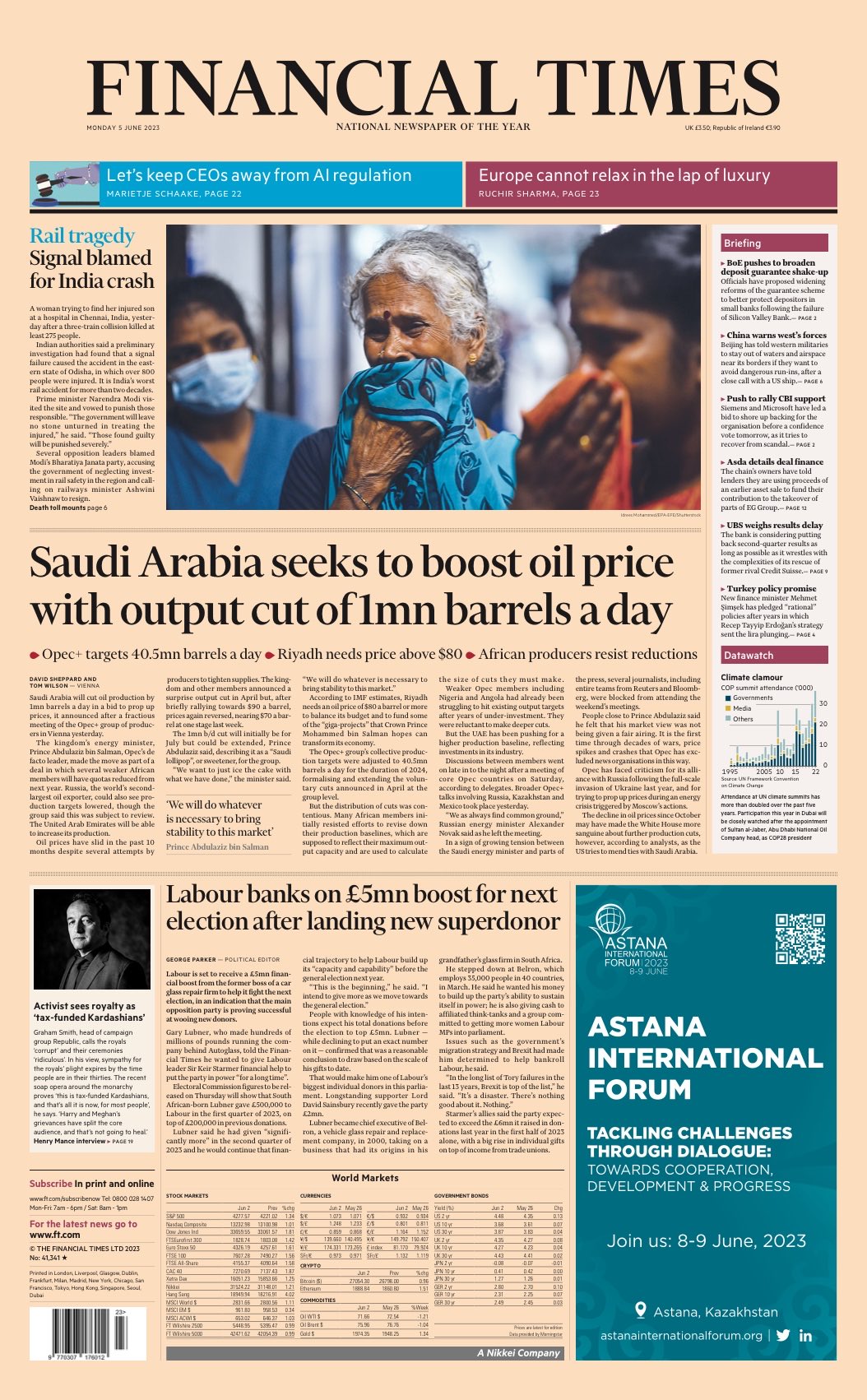 Financial times deals