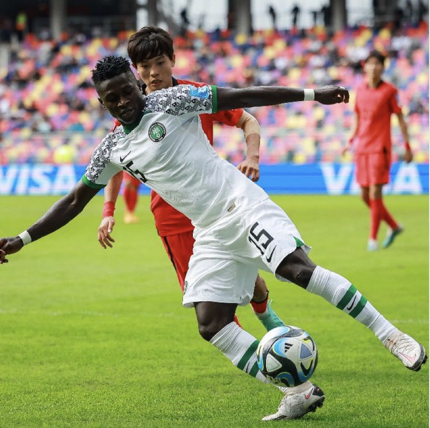 SportLoverNG's tweet photo. Wasteful Flying Eagles of Nigeria crashes out of the #U20WC Quarter finals after a 1-0 defeat to South Korea. #KORNGA
Goodluck next time 🇳🇬💔 https://t.co/dE3jE5z87i