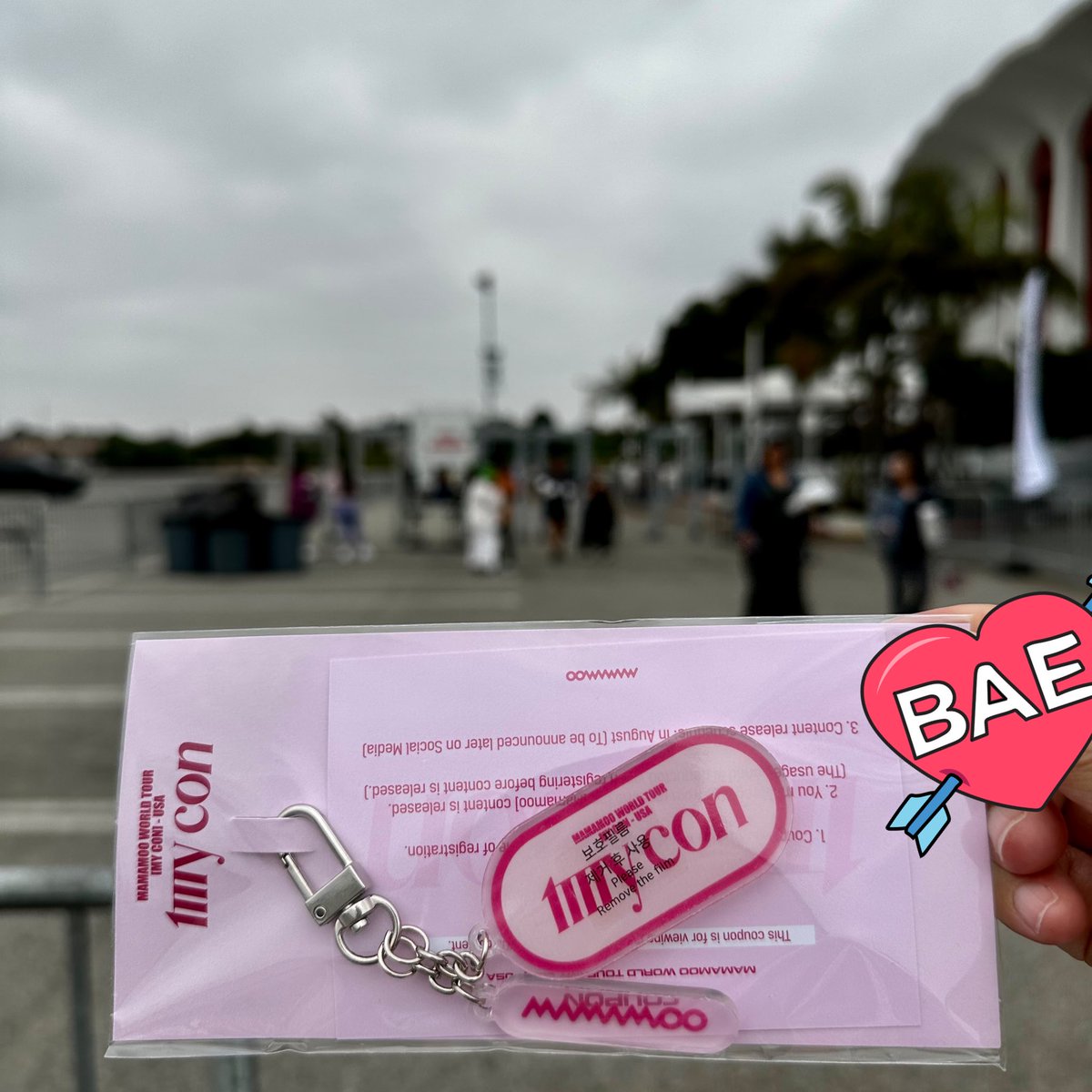 Secured most expensive Mamamoo keyring! 😂

#MAMAMOO_MYCON #MAMAMOOinLA