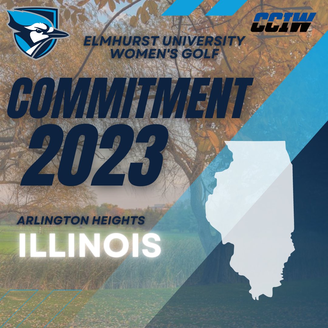 NEWS FLASH!!!
Elmhurst University Women’s Golf has our sixth confirmed commit for Fall 2023 from Arlington Heights, Illinois! 🏌🏼‍♀️ #rollJAYS