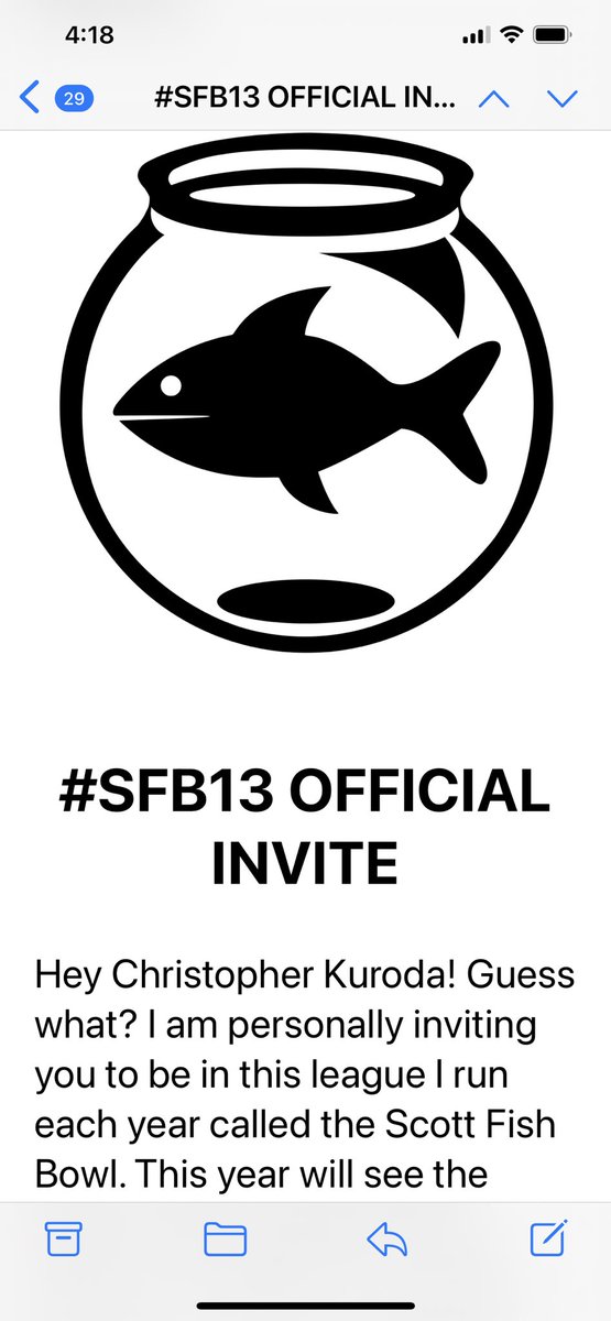 Chris Kuroda (@chrisck5) on Twitter photo Oh Yeah Baby! Bring it!Thank you so Very Much Scott Fish!#SFB13 <a href="/ScottFish24/">Scott Fish</a> <a href="/JohnBoschFF/">John</a> <a href="/rotobuzzguy/">Howard Bender</a> Oh Yeah Baby! Bring it!Thank you so Very Much Scott Fish!#SFB13 <a href="/ScottFish24/">Scott Fish</a> <a href="/JohnBoschFF/">John</a> <a href="/rotobuzzguy/">Howard Bender</a>