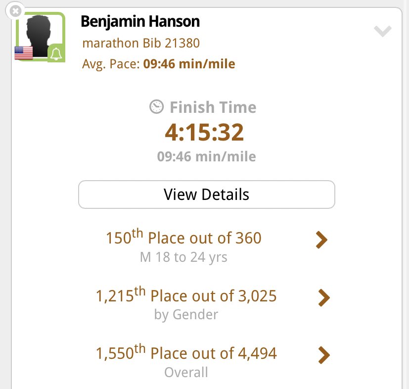 keehawk12's tweet photo. Ran a marathon 😃 https://t.co/Eym1FSs7YZ