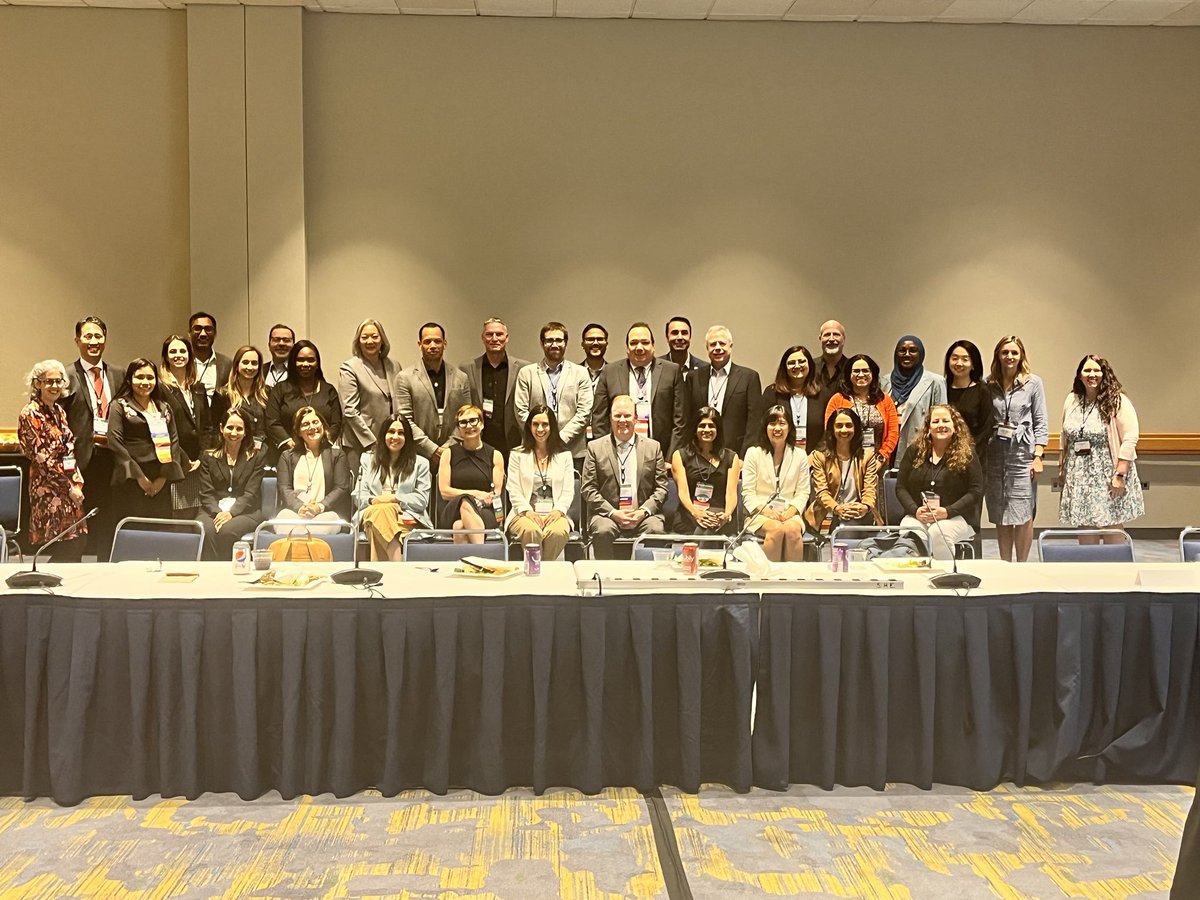 Such an honor to serve as Chair of ASCO Evidence Based Medicine Committee this year - what a terrific ASCO team! #ASCO2023 ⁦@BrittanyEHarvey⁩ ⁦@geisel_rachel⁩ ⁦@BryanRumble⁩