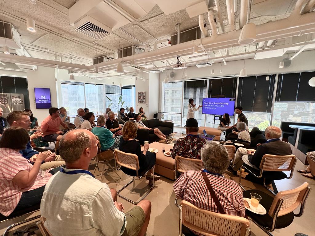 Delighted to host delegates from <a href="/TechnionUK/">Technion UK</a> today! Dr. Marah Zoabi, our Medical Manager and a proud Technion alumna, showcased Navina’s AI platform and shared her inspiring journey. #innovation #primarycare #ai