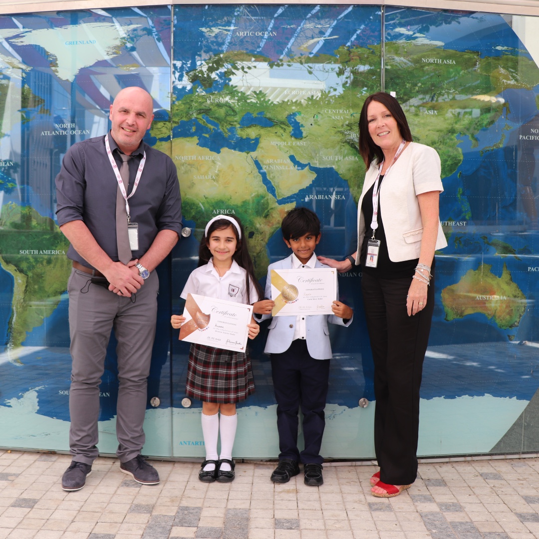 OryxSchool's tweet photo. Congratulations to Aurora and Harris for completing the Bronze Junior and Gold Mini Duke awards, we are delighted with the tasks that you undertook. #oryxschool #oryxstory #orbitaleducation #MiniDuke #JuniorDuke https://t.co/K0uejwK8E5